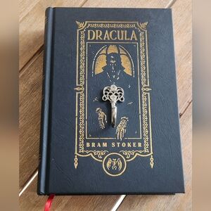 Dracula Hardcover Book Key Hook